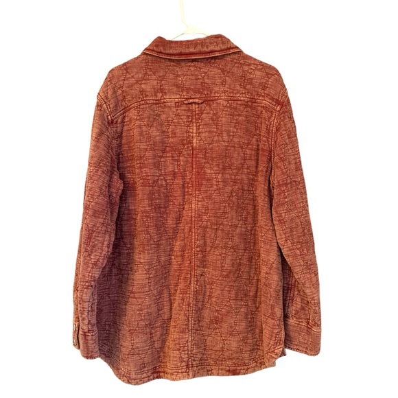 Anthropologie Pilcro The Fielder Quilted Shirt Jacket Relaxed Casual Size XL - Picture 3 of 14